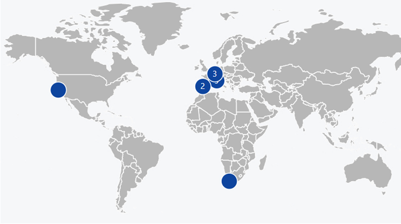 World Map of Wineries